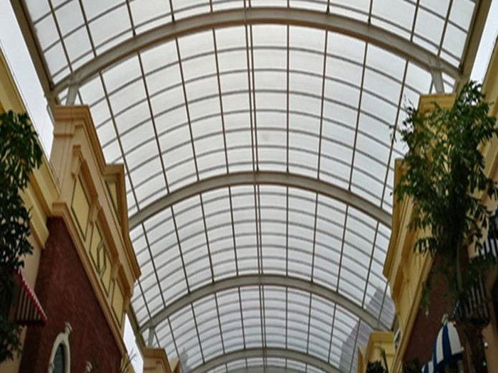 安阳屋面网架顶棚吊装方案