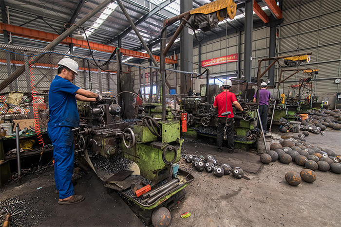 安阳网架配件车间